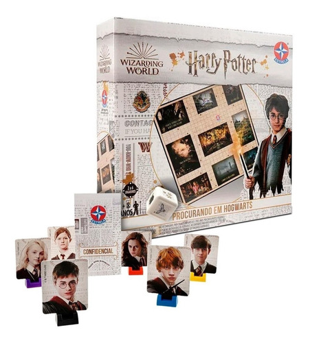 Jogo De Tabuleiro Detetive Harry Potter - Estrela Lançamento